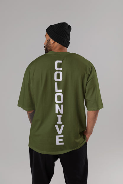 COLONIVE: Dark Hive Statement Premium Oversized Tee