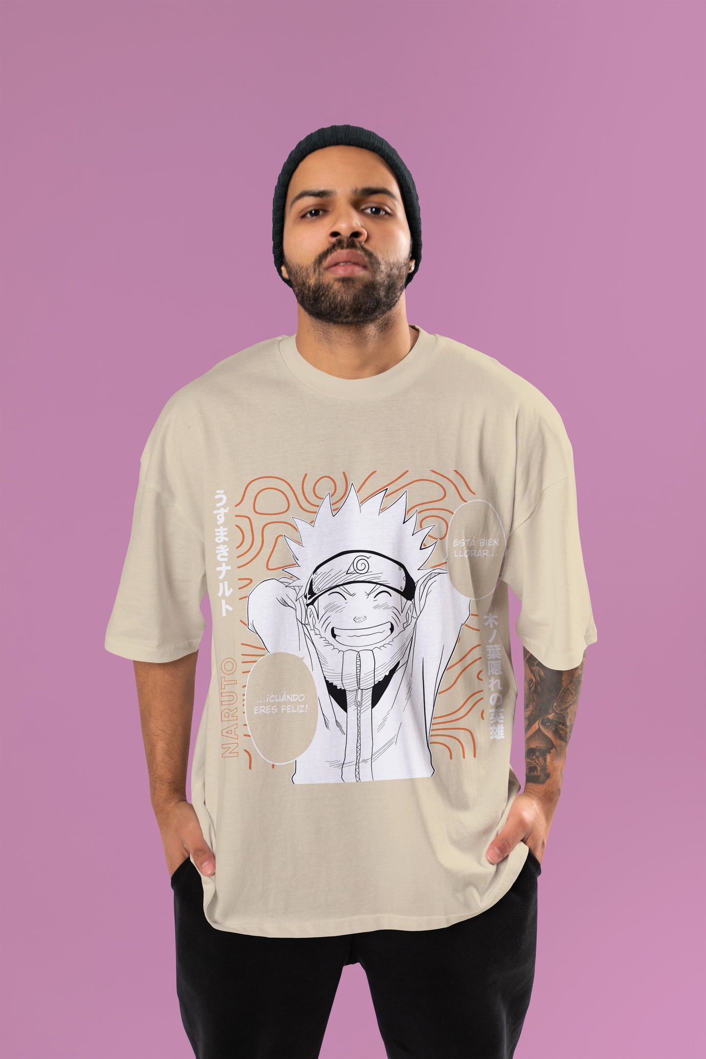 Naruto - Naruto Nino Oversized T-Shirt