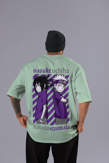 Naruto - Naruto X Sasuke Oversized T-Shirt