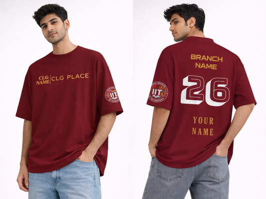 Batch Drip 240 – The Ultimate College Oversized Tee
