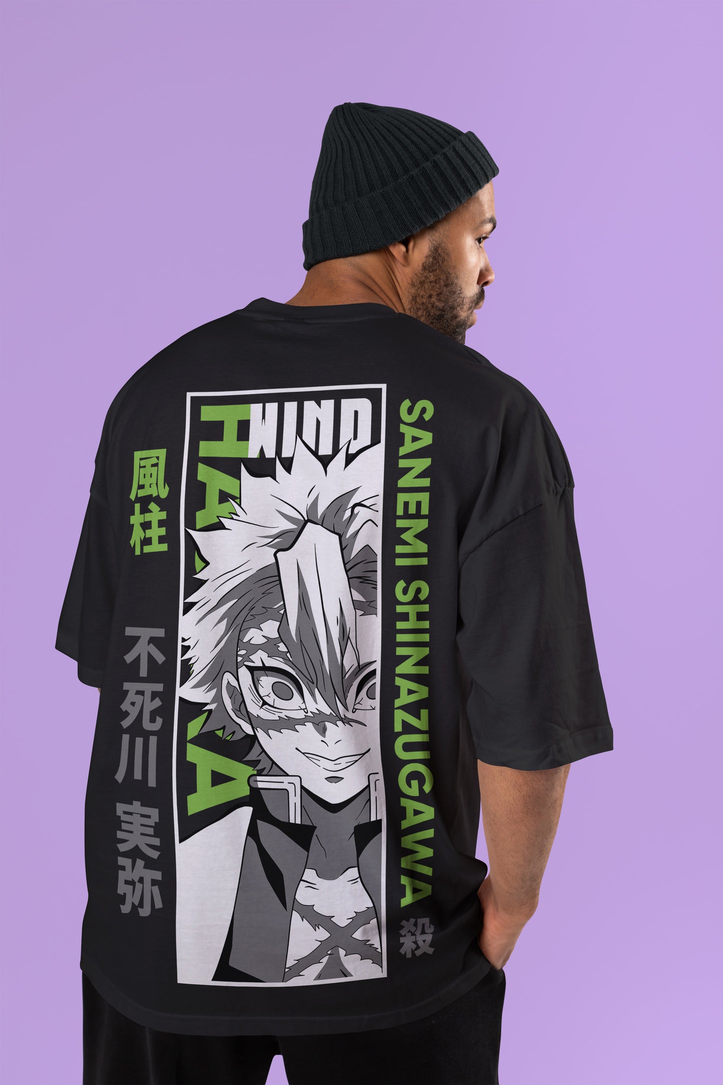 Demon Slayer - Sanemi Oversized T-Shirt