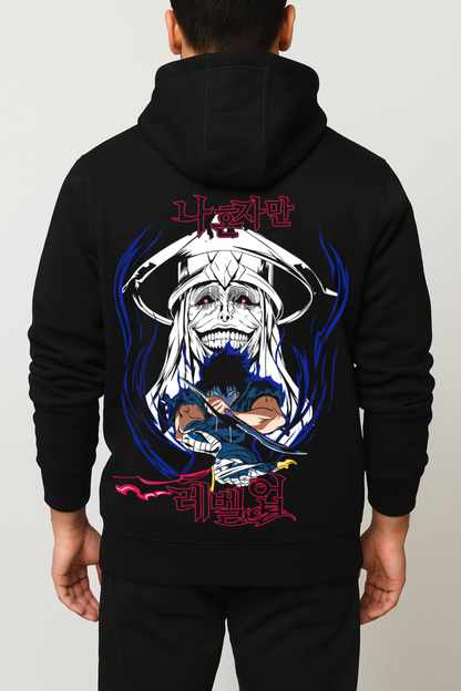 Shadow's Embrace: Solo Leveling Premium Hoodie