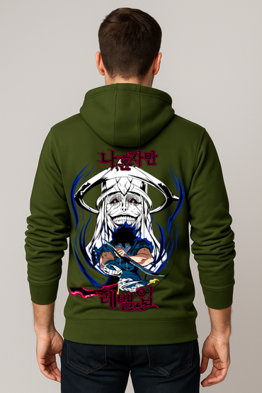 Shadow's Embrace: Solo Leveling Premium Hoodie