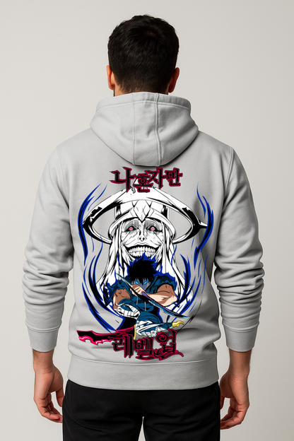 Shadow's Embrace: Solo Leveling Premium Hoodie