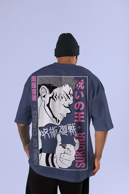 Ryoumen Sukuna Oversized Tee | Jujutsu Kaisen Edition
