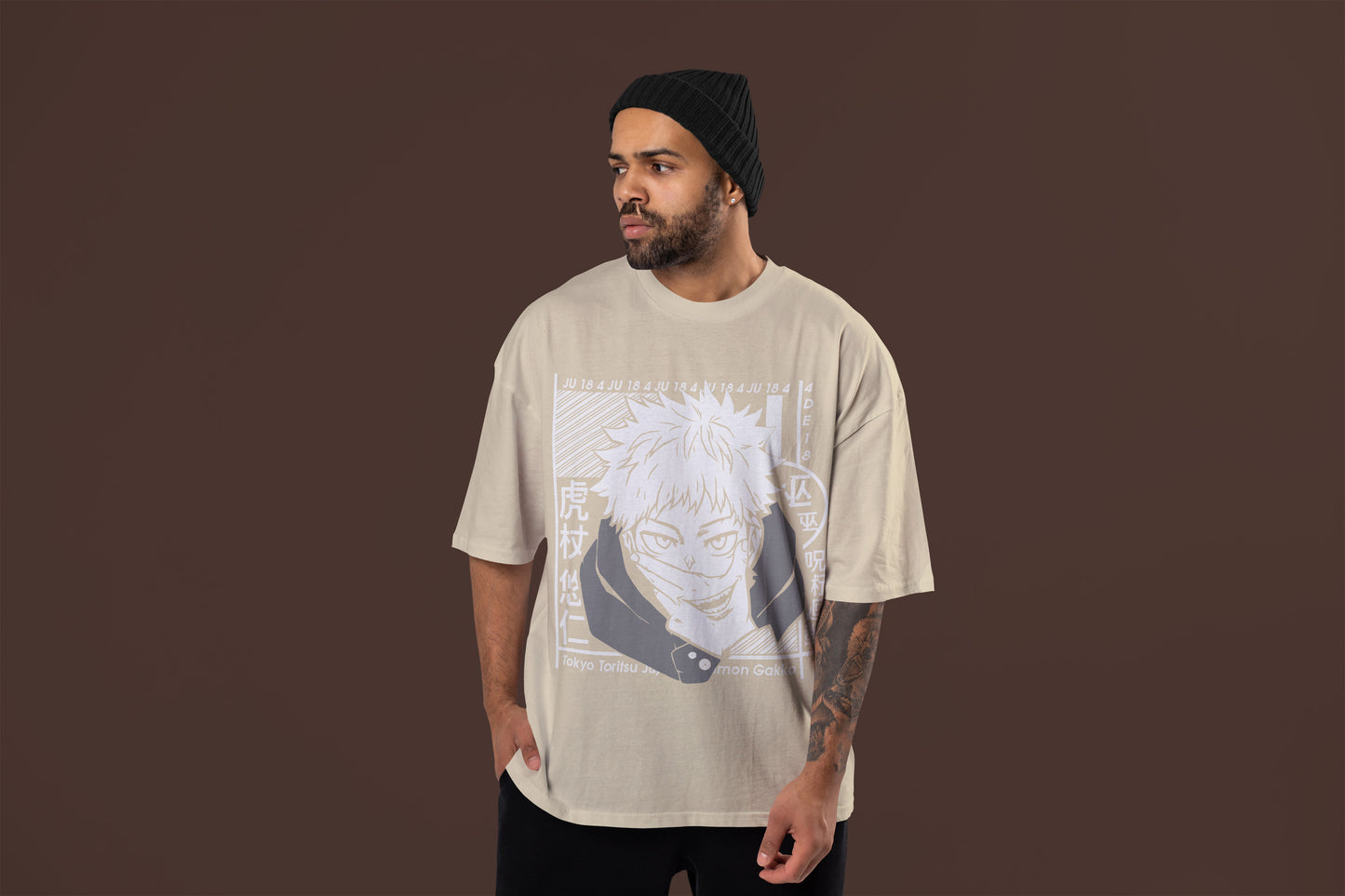 Sukuna Oversized Tee | Jujutsu Kaisen Edition