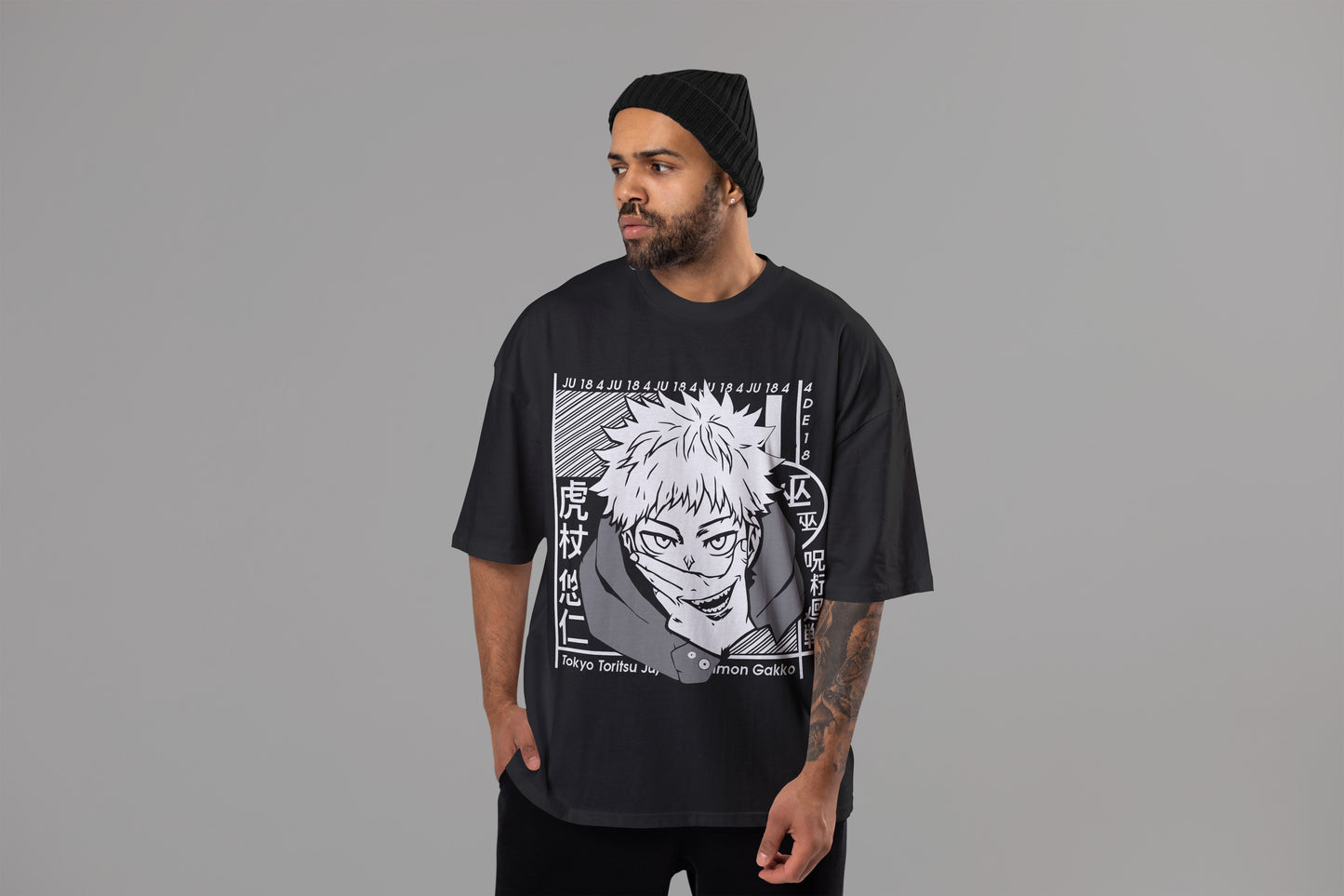Sukuna Oversized Tee | Jujutsu Kaisen Edition