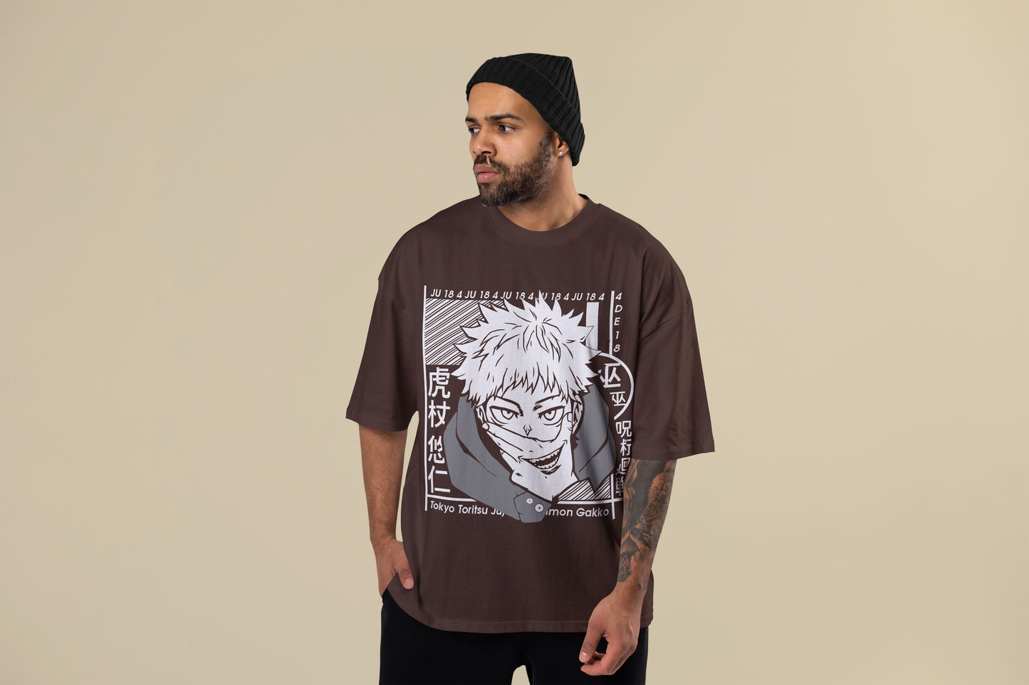 Sukuna Oversized Tee | Jujutsu Kaisen Edition