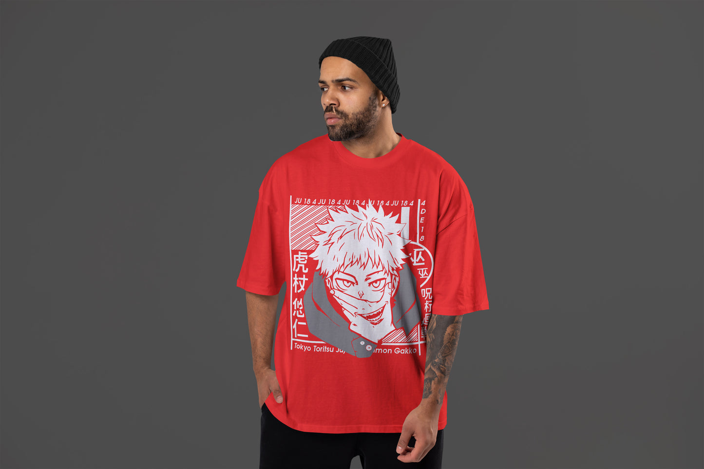 Sukuna Oversized Tee | Jujutsu Kaisen Edition