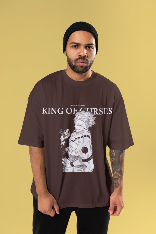 Cursed King Sukuna Oversized Tee | Jujutsu Kaisen Edition