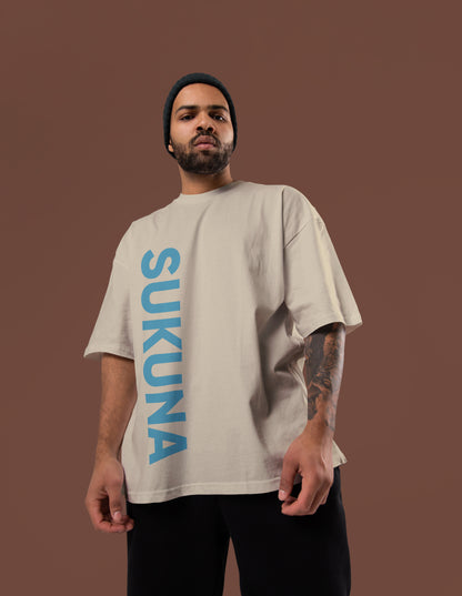 King of Curses Oversized Tee | Jujutsu Kaisen Edition