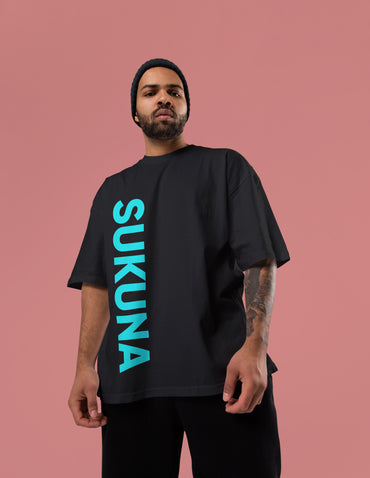 King of Curses Oversized Tee | Jujutsu Kaisen Edition