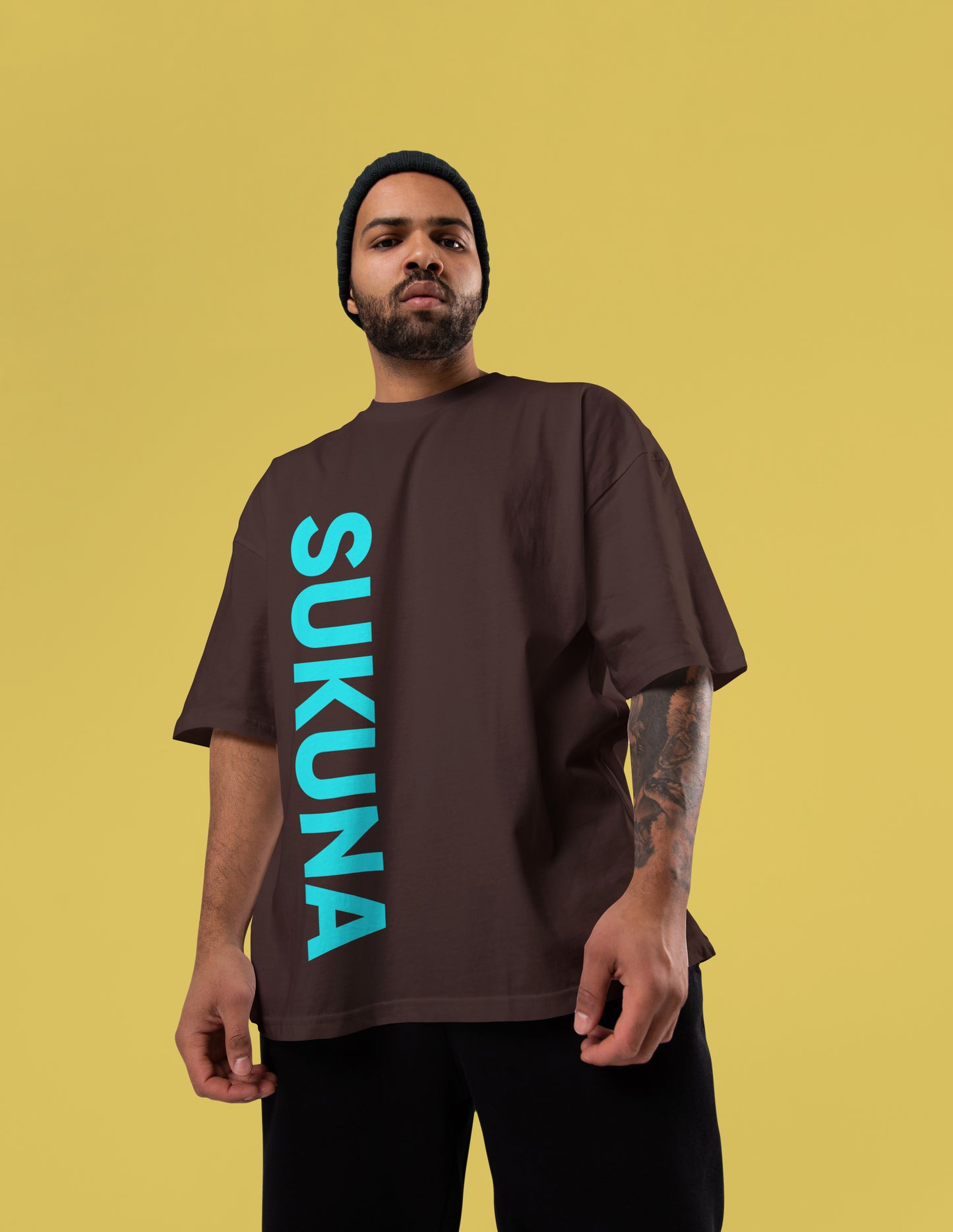 King of Curses Oversized Tee | Jujutsu Kaisen Edition