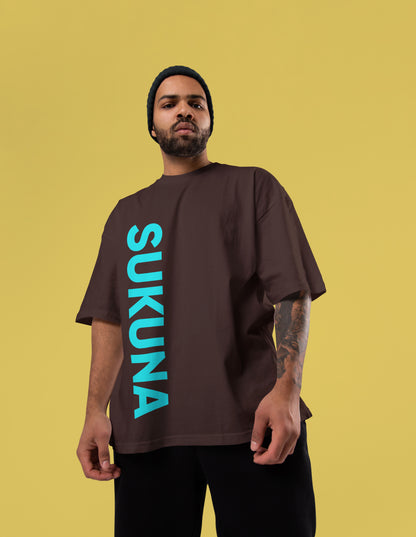 King of Curses Oversized Tee | Jujutsu Kaisen Edition