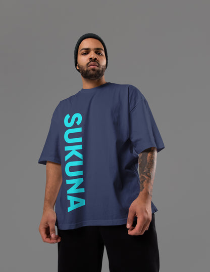 King of Curses Oversized Tee | Jujutsu Kaisen Edition