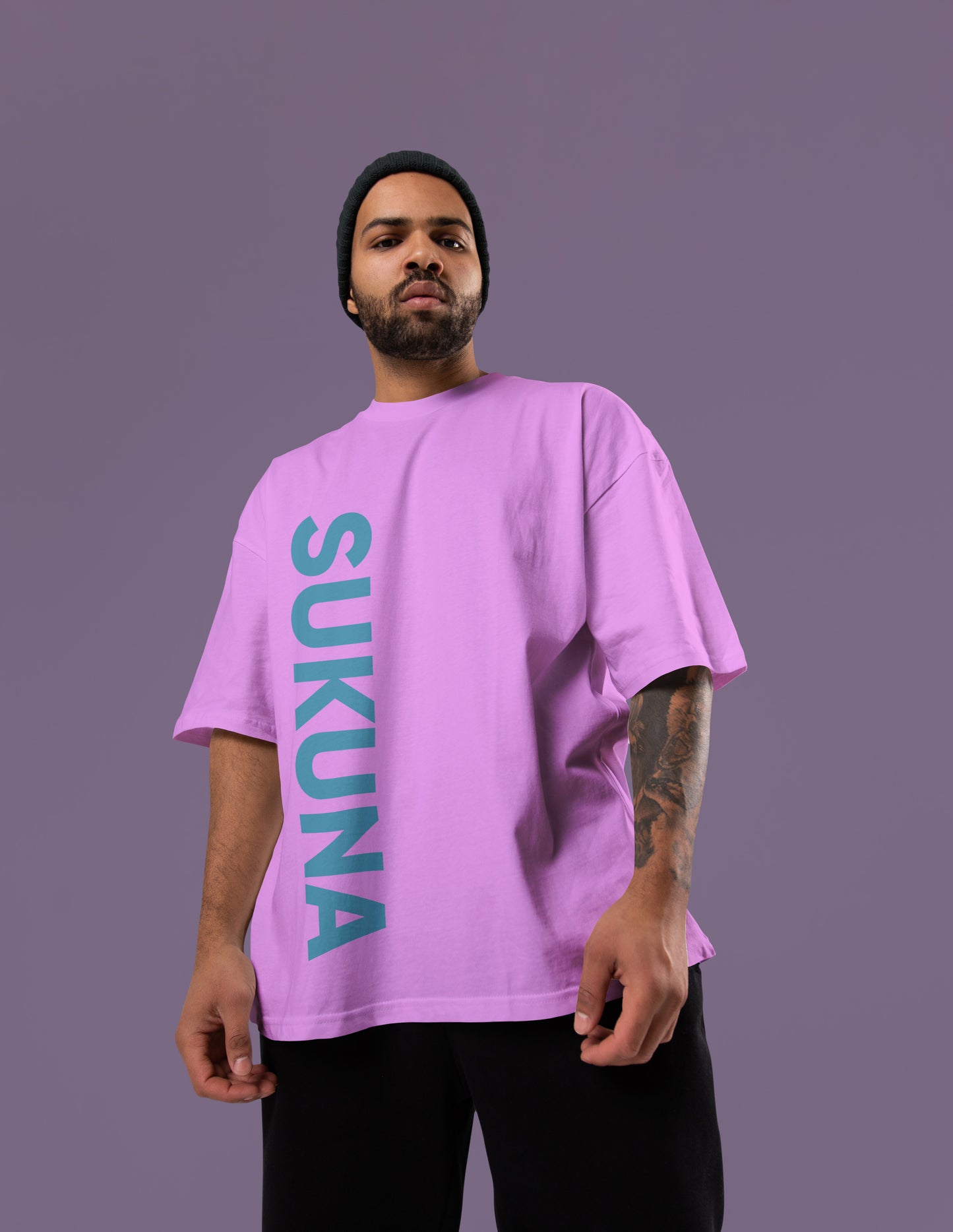 King of Curses Oversized Tee | Jujutsu Kaisen Edition