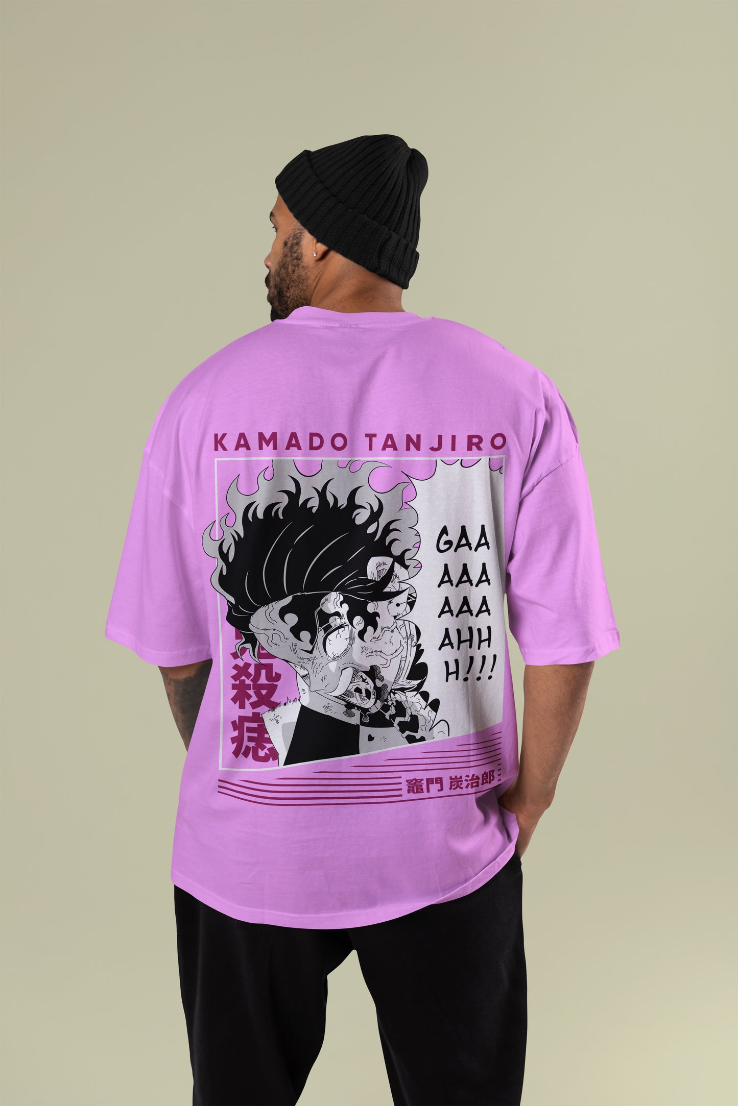 Demon Slayer - Tanjiro Kamado Oversized T-Shirt