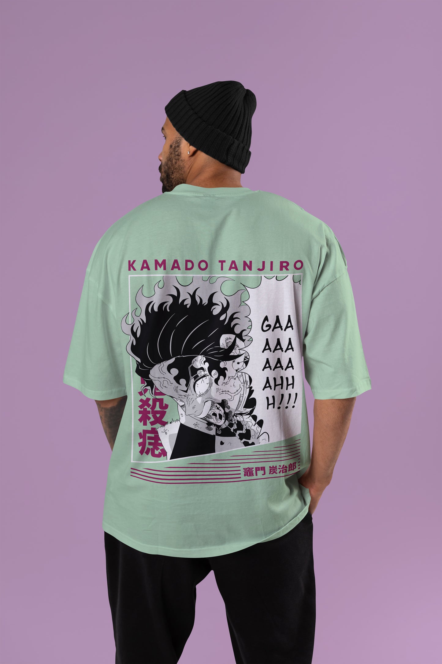 Demon Slayer - Tanjiro Kamado Oversized T-Shirt