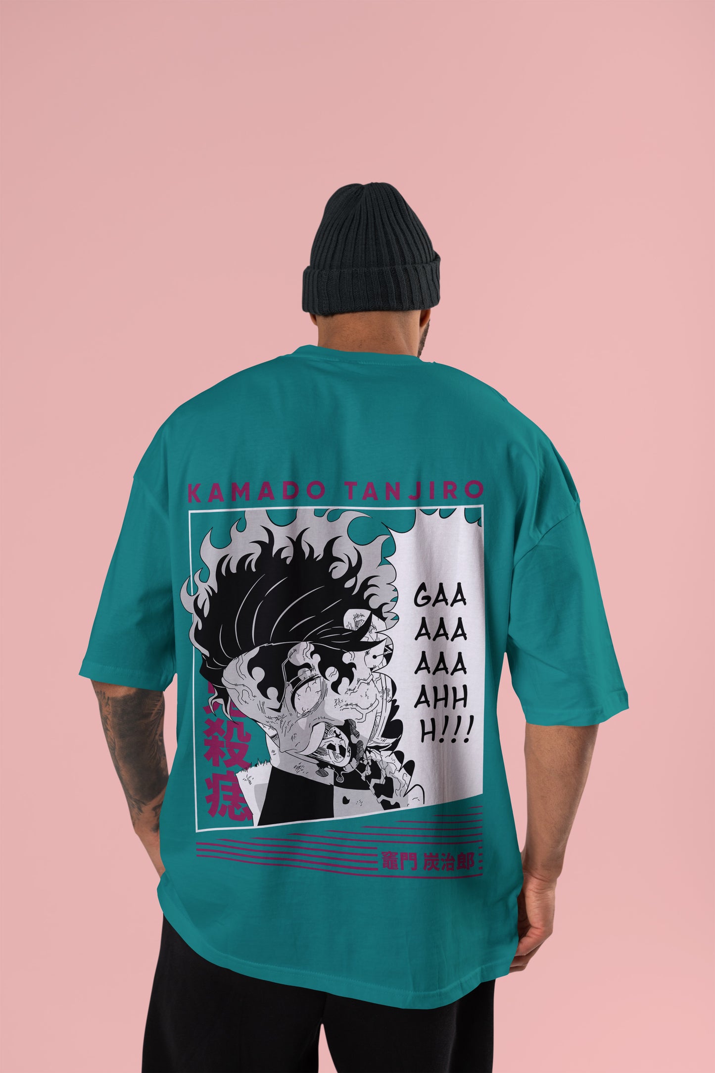 Demon Slayer - Tanjiro Kamado Oversized T-Shirt