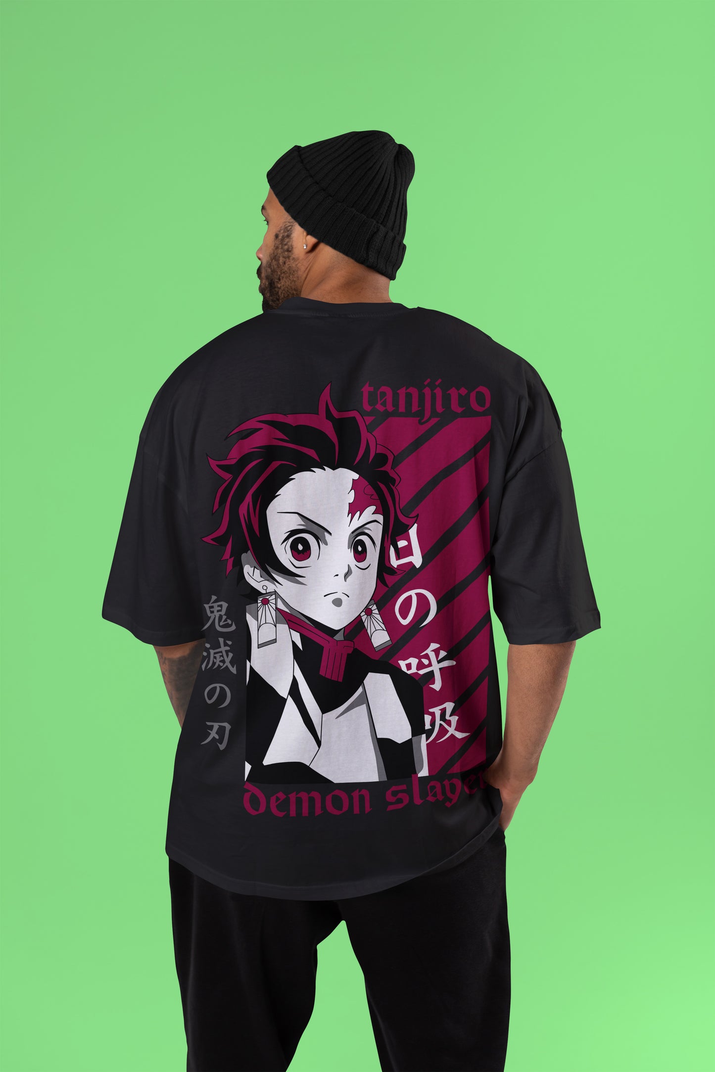 Demon Slayer - Kamado Tanjiro Oversized T-Shirt