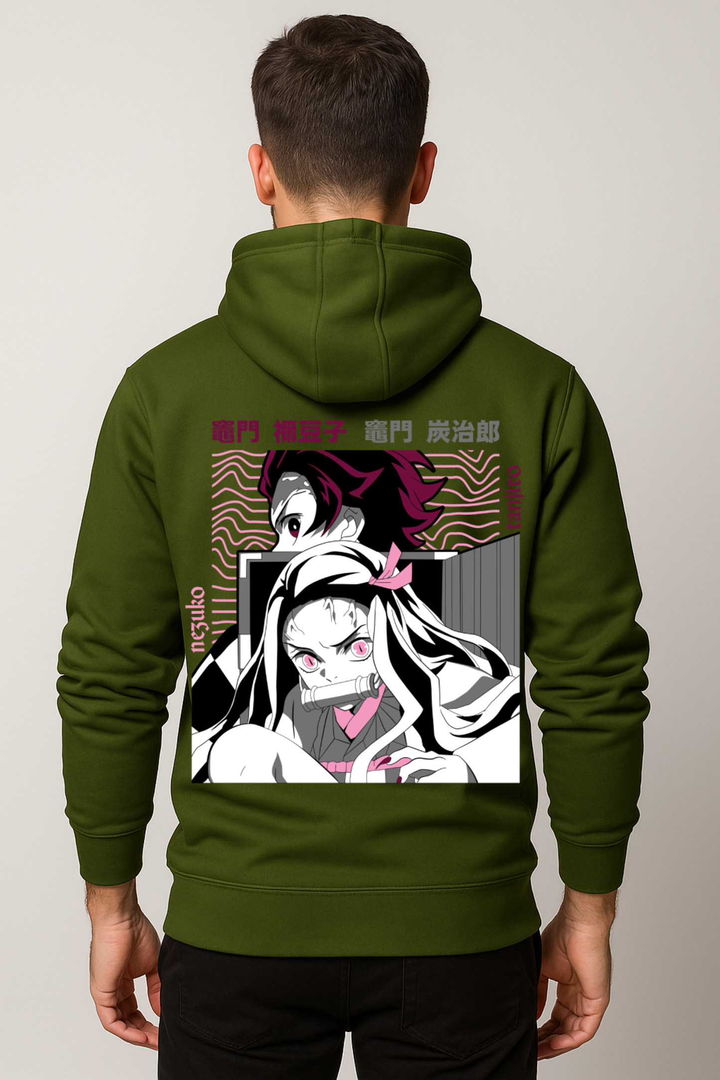 Demon Slayer - Tanjiro & Nezuko Bond Premium Hoodie