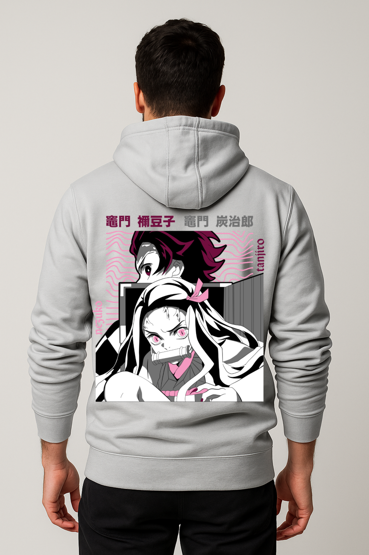 Demon Slayer - Tanjiro & Nezuko Bond Premium Hoodie