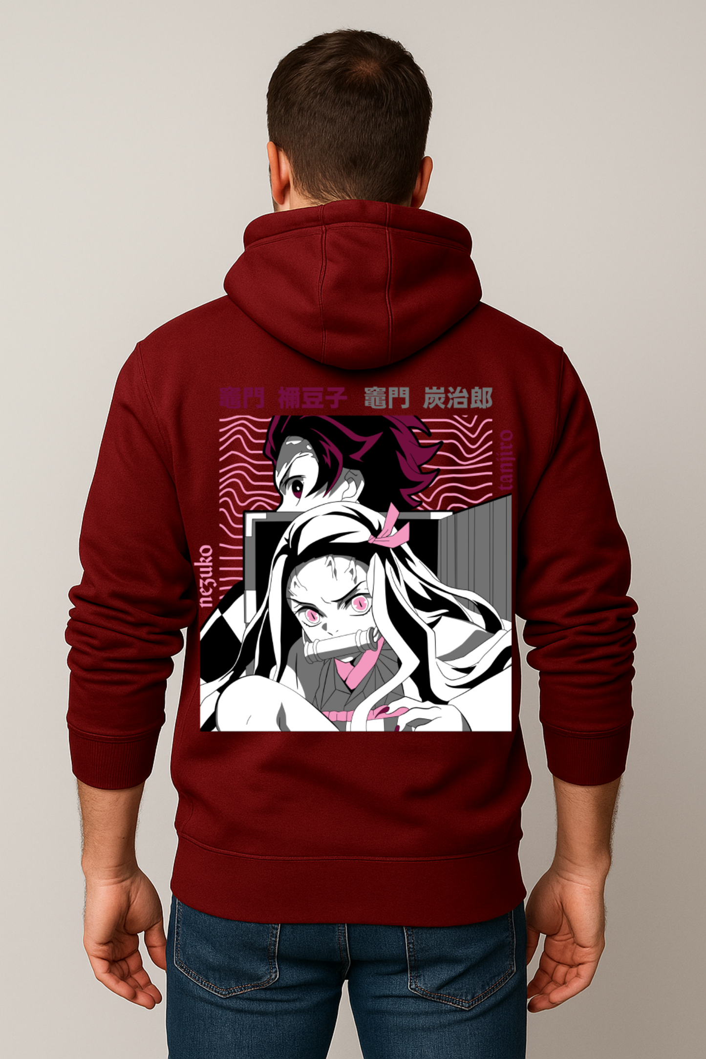 Demon Slayer - Tanjiro & Nezuko Bond Premium Hoodie