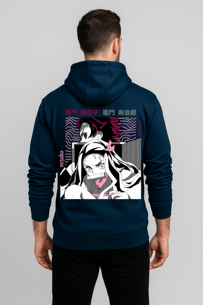 Demon Slayer - Tanjiro & Nezuko Bond Premium Hoodie