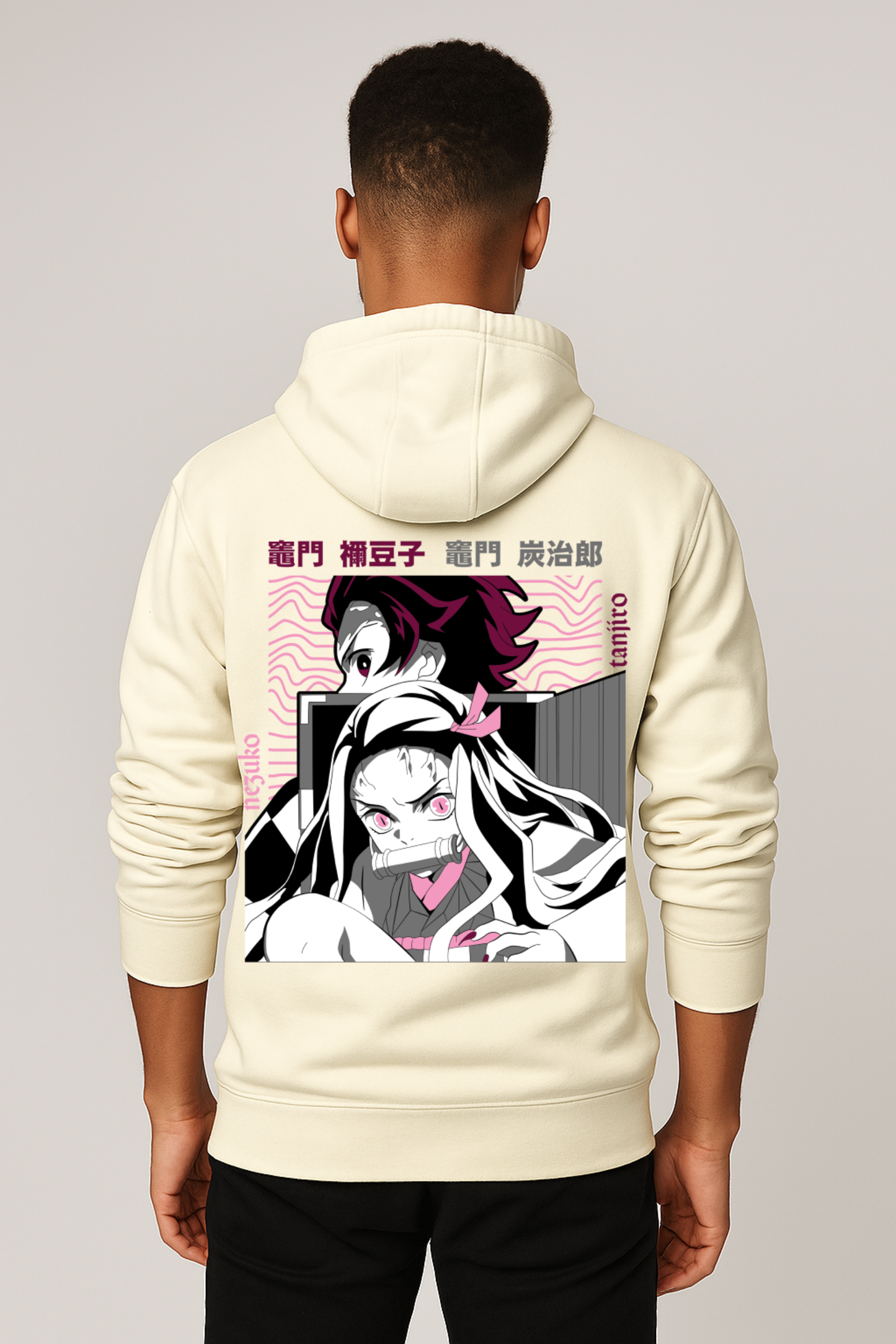 Demon Slayer - Tanjiro & Nezuko Bond Premium Hoodie