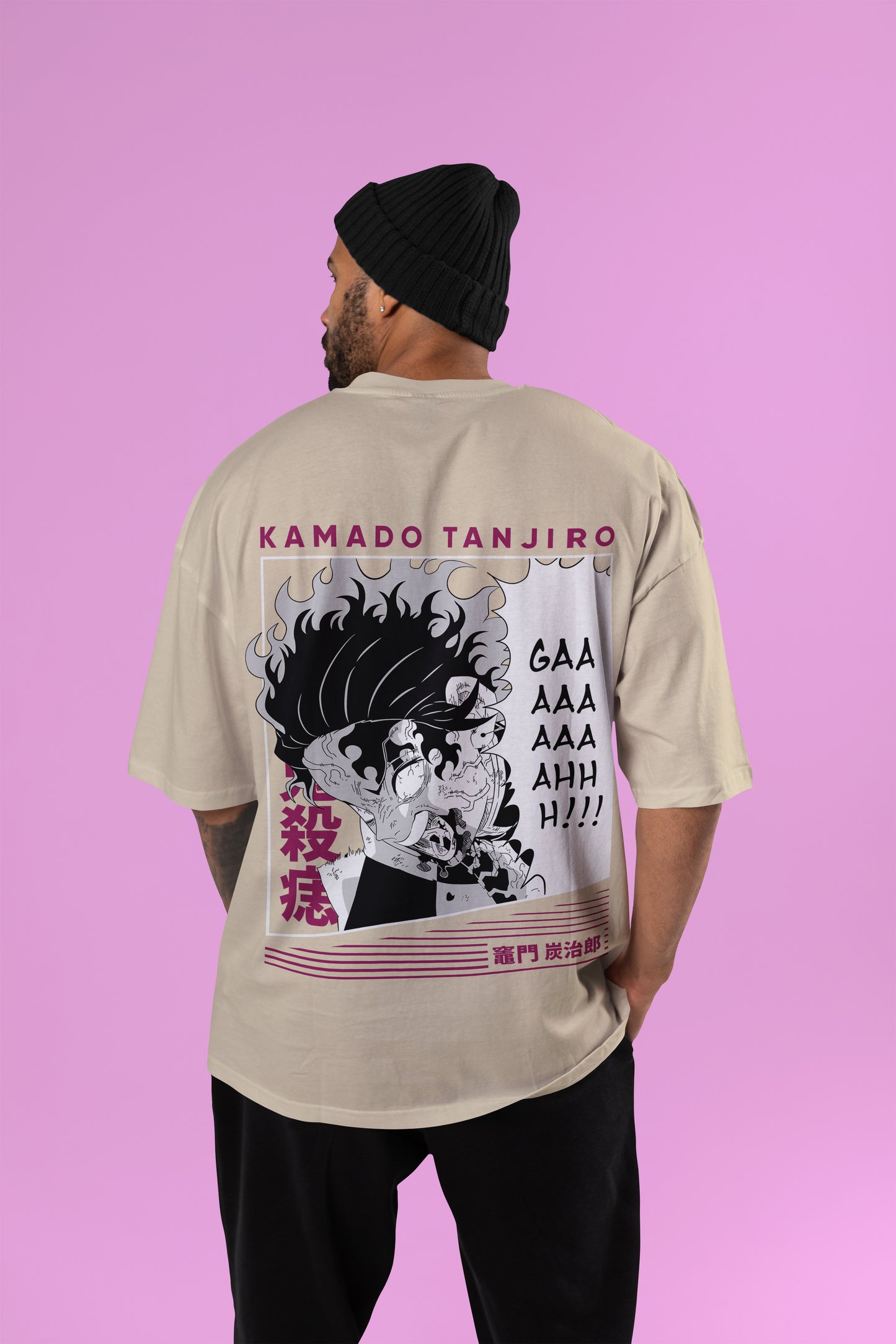 Demon Slayer - Tanjiro Kamado Oversized T-Shirt