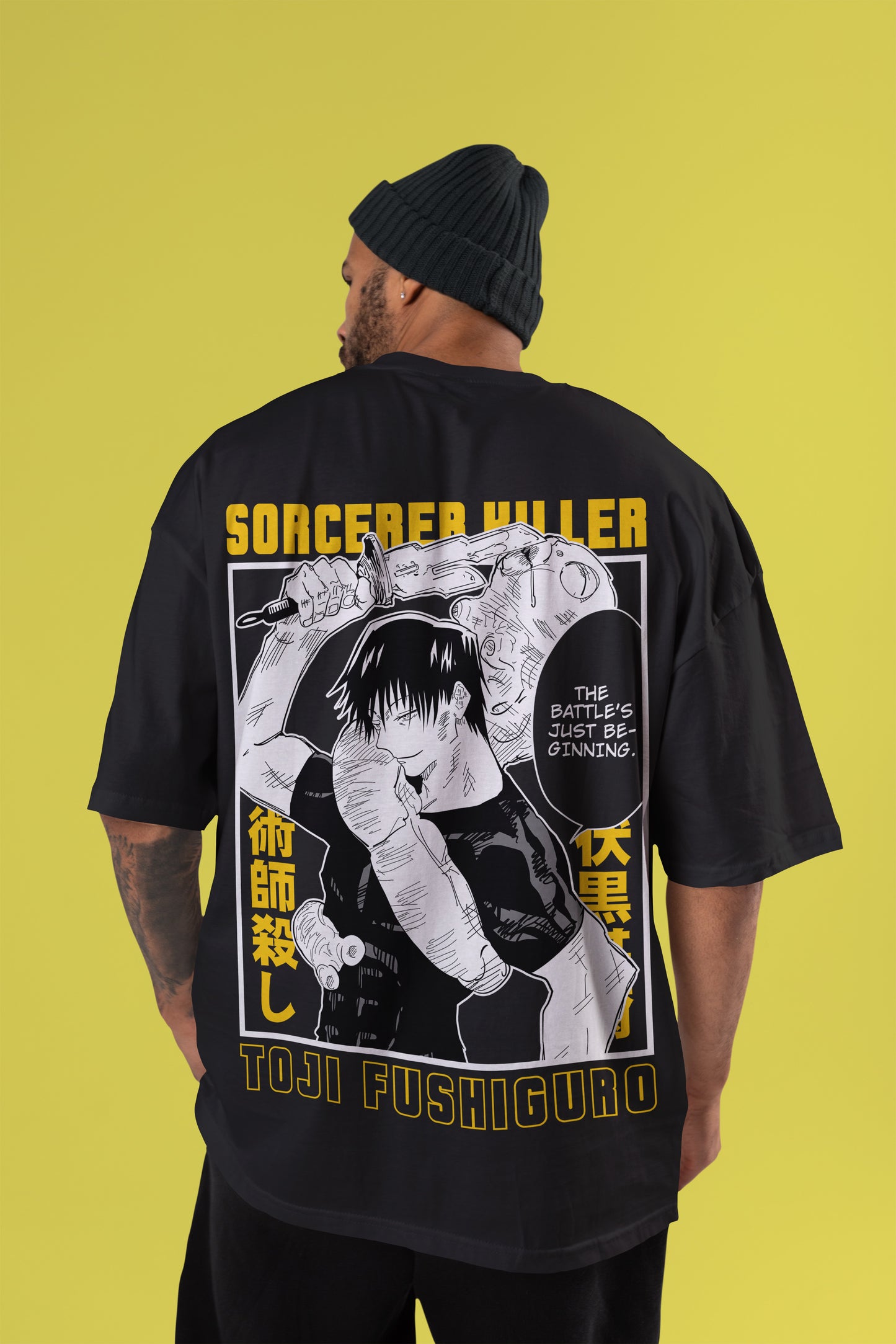 Toji Oversized Tee | Jujutsu Kaisen Edition