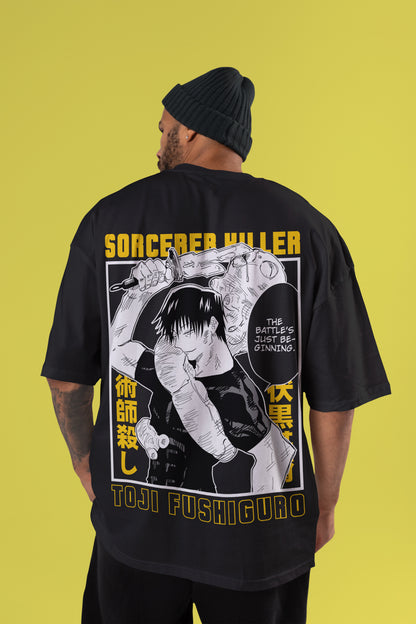 Toji Oversized Tee | Jujutsu Kaisen Edition