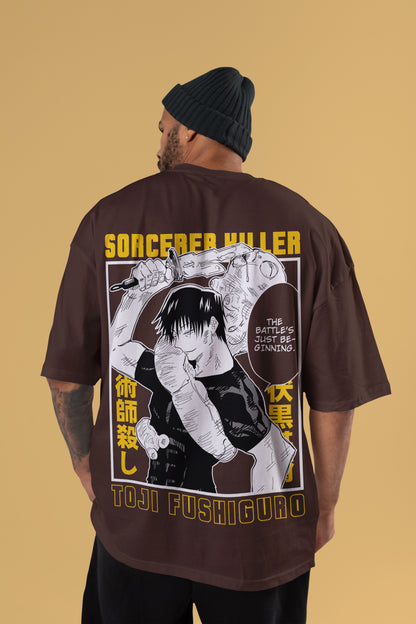 Toji Oversized Tee | Jujutsu Kaisen Edition
