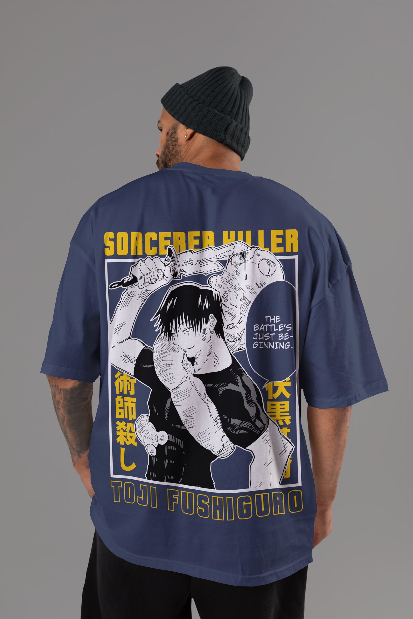 Toji Oversized Tee | Jujutsu Kaisen Edition