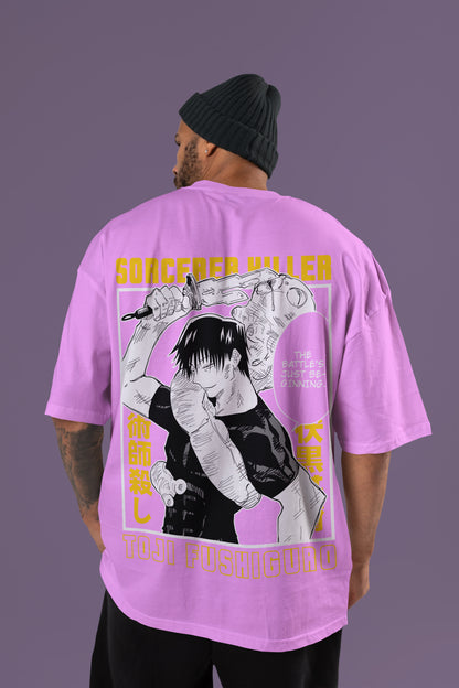 Toji Oversized Tee | Jujutsu Kaisen Edition