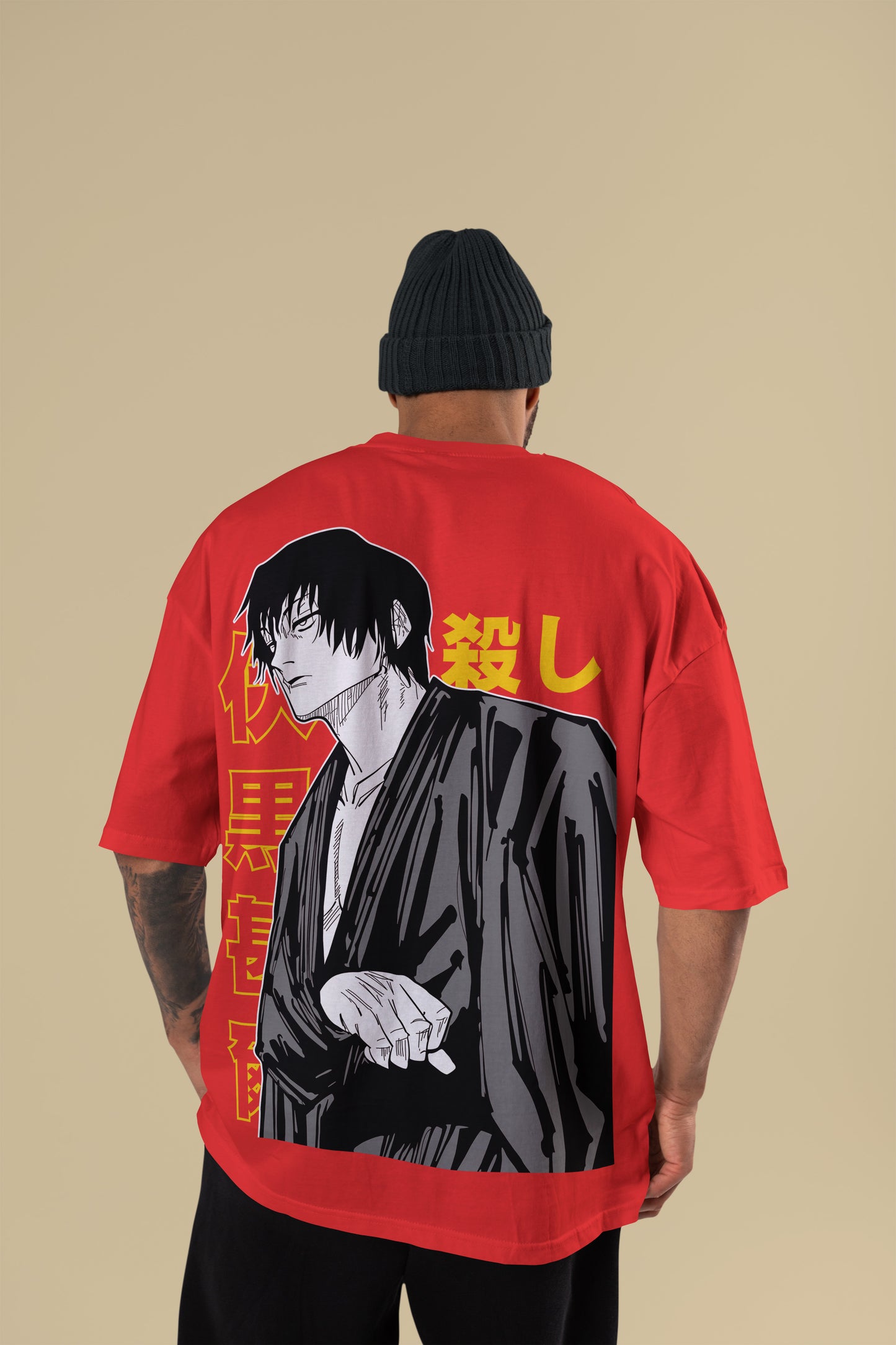 Toji Fushiguro Oversized Tee | Jujutsu Kaisen Edition