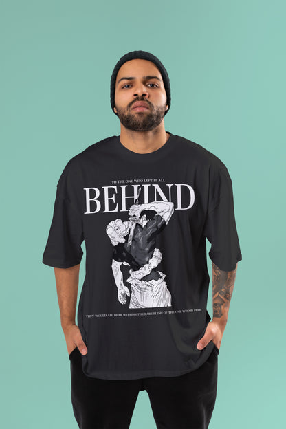 BEHIND – Toji Fushiguro Oversized Tee | Jujutsu Kaisen Edition