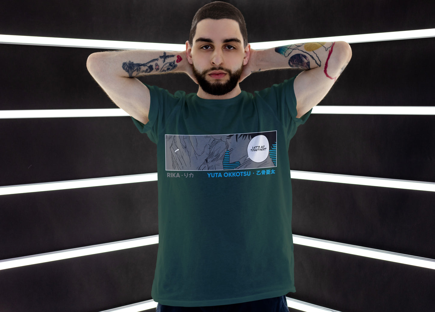 Rika and Yuta Okkotsu Tee | Jujutsu Kaisen 0 Edition