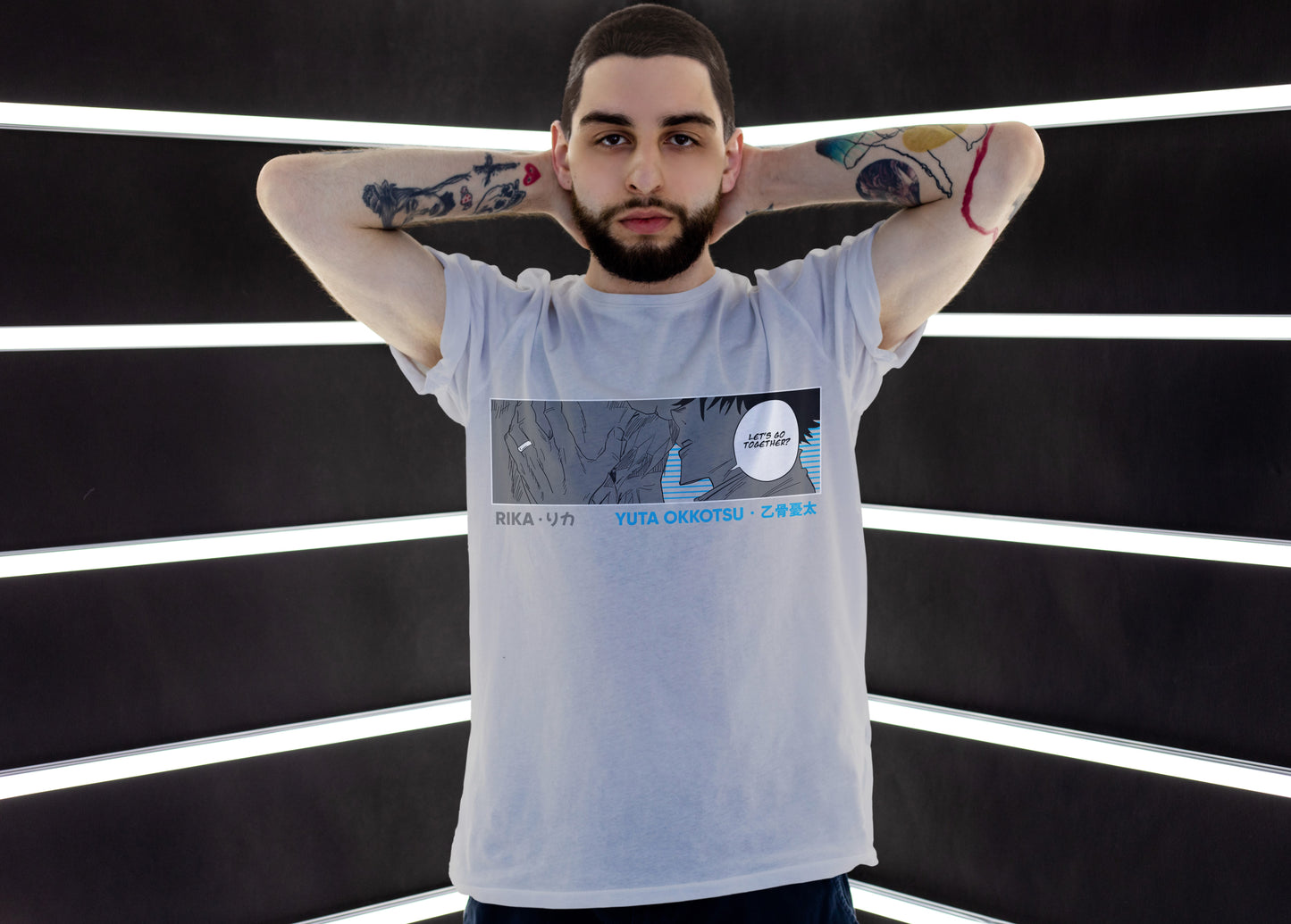 Rika and Yuta Okkotsu Tee | Jujutsu Kaisen 0 Edition