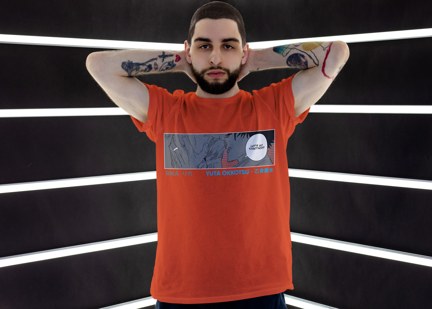 Rika and Yuta Okkotsu Tee | Jujutsu Kaisen 0 Edition