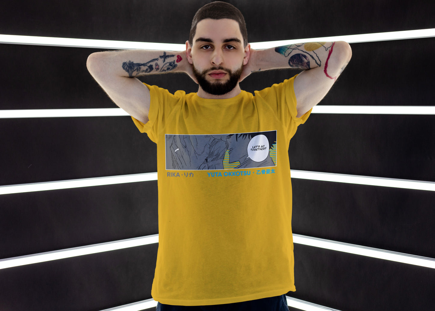 Rika and Yuta Okkotsu Tee | Jujutsu Kaisen 0 Edition