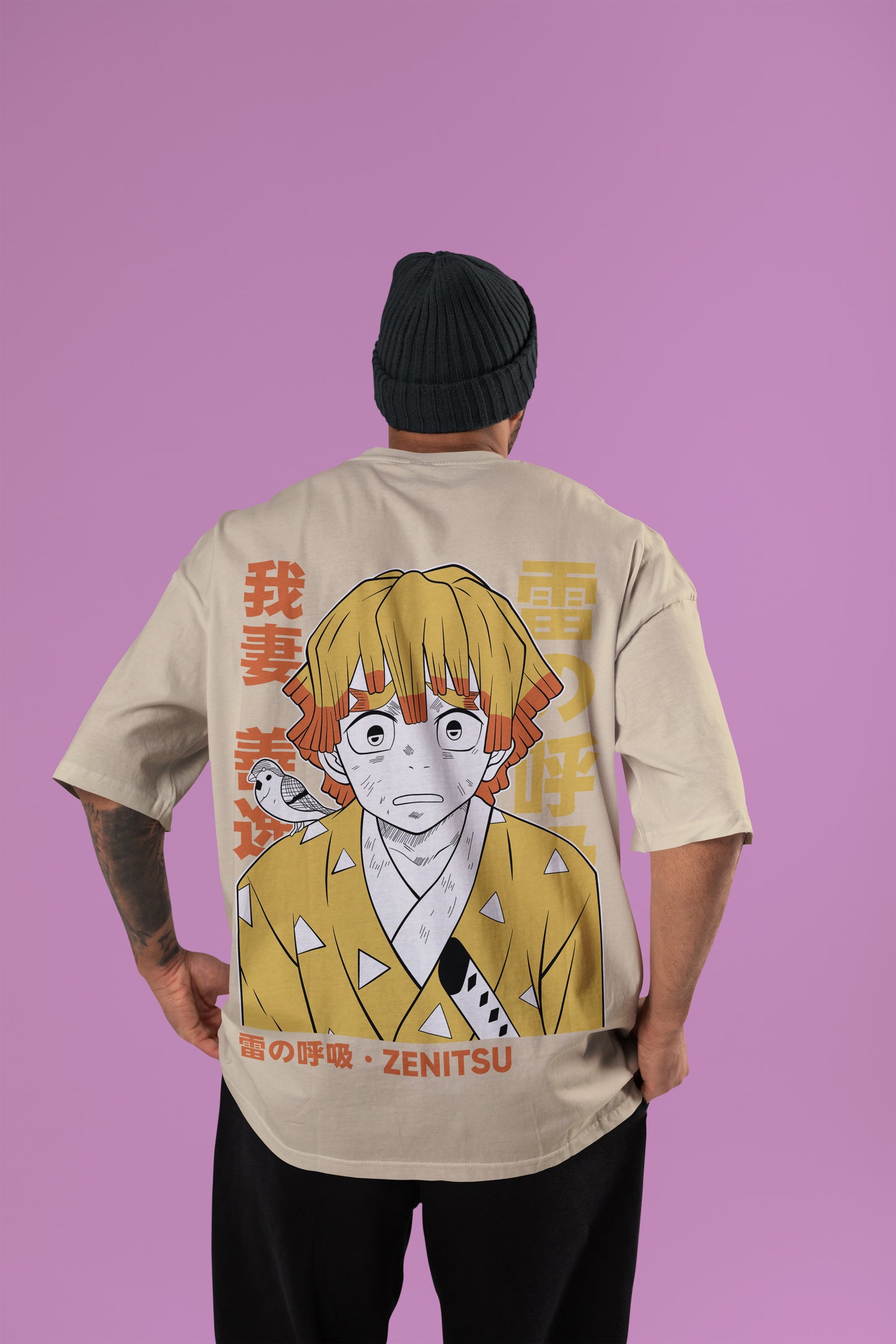 Demon Slayer - Zenitsu Oversized T-Shirt